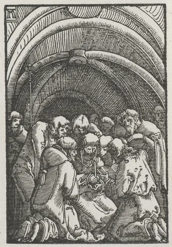 The Fall and Redemption of Man: The Death of the Virgin by Albrecht Altdorfer, print, 1510-1520