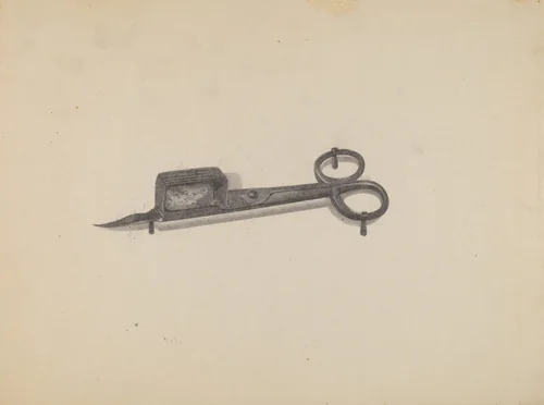 Snuffer by Anna Aloisi, index of american design, 1936