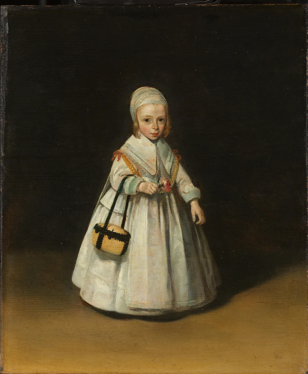 Helena van der Schalcke by Gerard ter Borch, painting, 1648