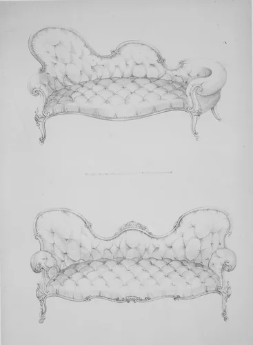 First Part of a Modern and Useful Work Containing 120 Designs of Furniture by Henry Wood, book, 1840-1850