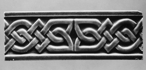 Border Tile by J. and J. G. Low Art Tile Works, artwork, 1881