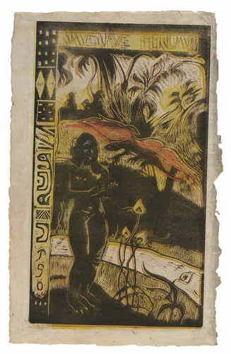 Nave nave fenua (Delightful Land), from the Noa Noa Suite by Paul Gauguin, print, 1893-1894