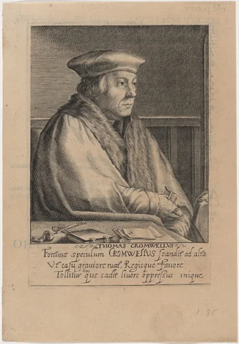 Thomas Cromwell, Earl of Essex by Willem de Passe, print, 1620