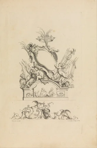Cartouches Nouvellement Inventez par J.B. Toro by Jean Bernard Toro, book, 1716