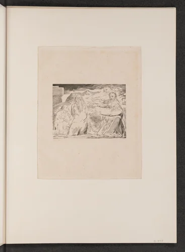 Job Rebuked by His Friends by William Blake, portfolio, 1825