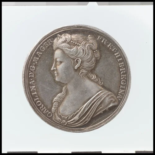 Coronation of Queen Caroline by John Croker, metalwork, 1722-1732