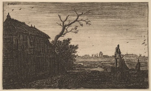 The Sluice by Johannes Ruisscher
Anthonie Waterloo, print, 1640-1690