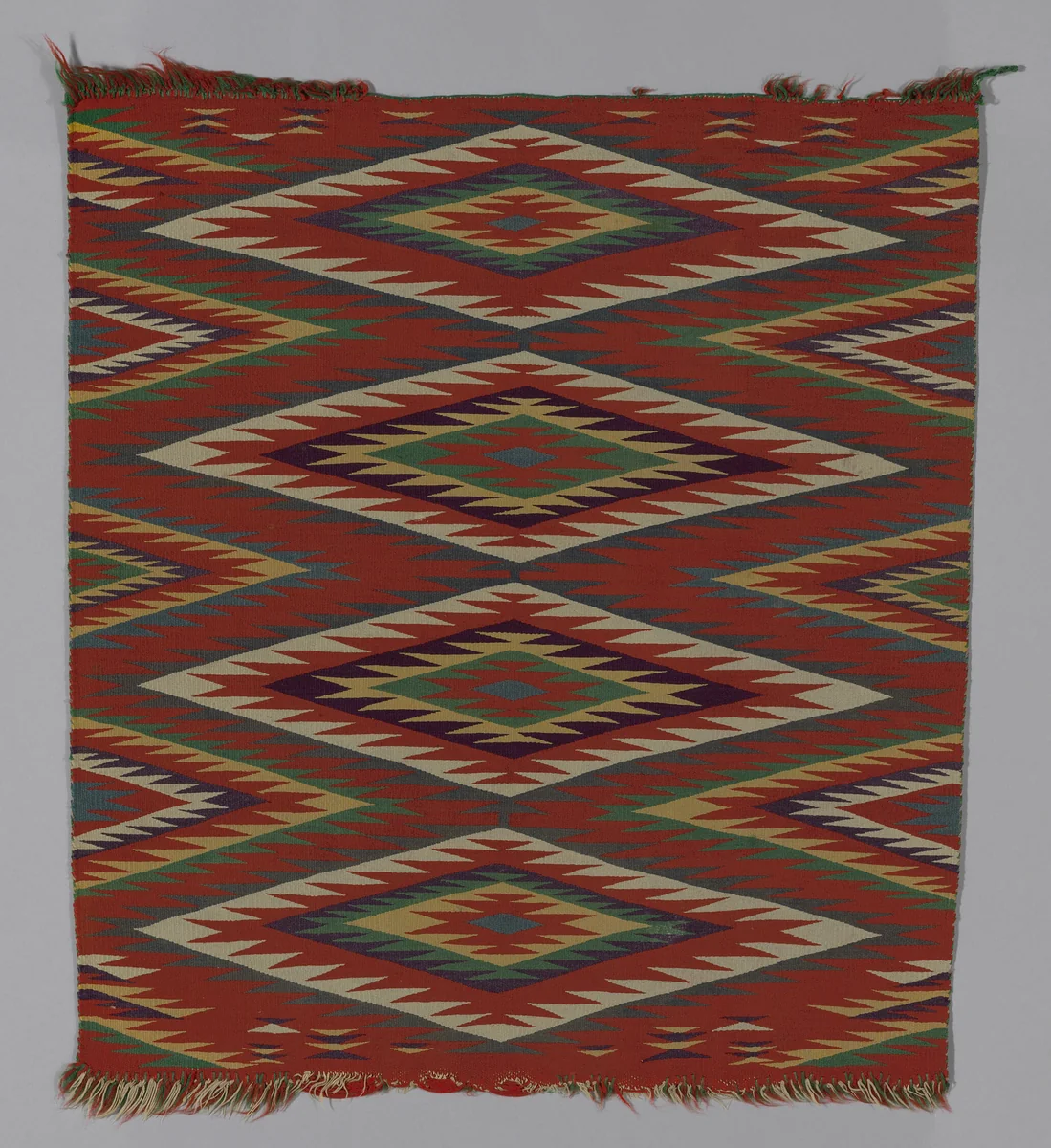 Blanket by Navajo, textile, 1890-1899