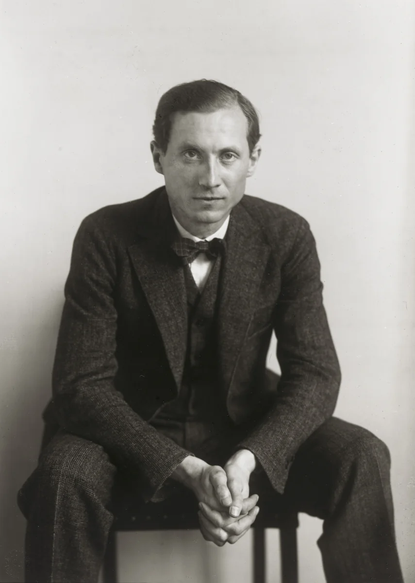 Writer [Albert Busche] by August Sander, photograph, 1928