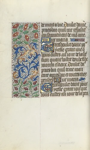 Book of Hours (Use of Rouen): fol. 150v by Master of the Geneva Latini, book, 1465-1475