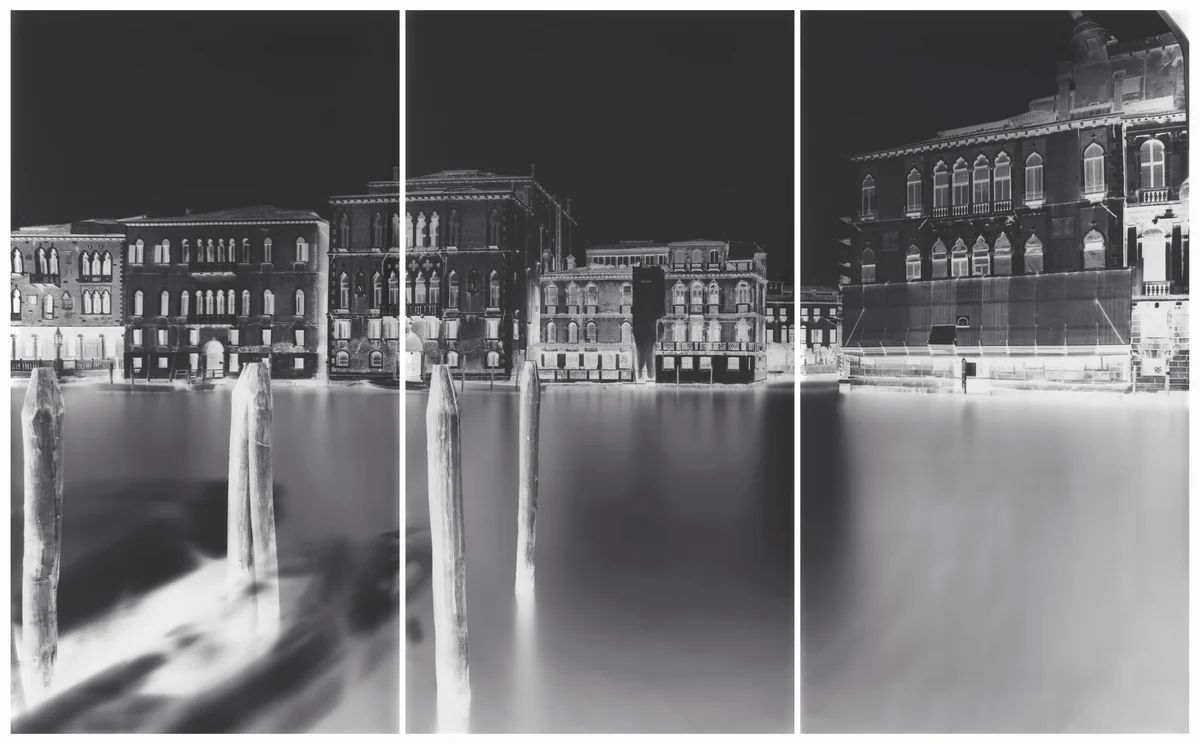 Ca' del Duca Sforza, Venice II: January 13-14, 2008 by Vera Lutter, photograph, 2008