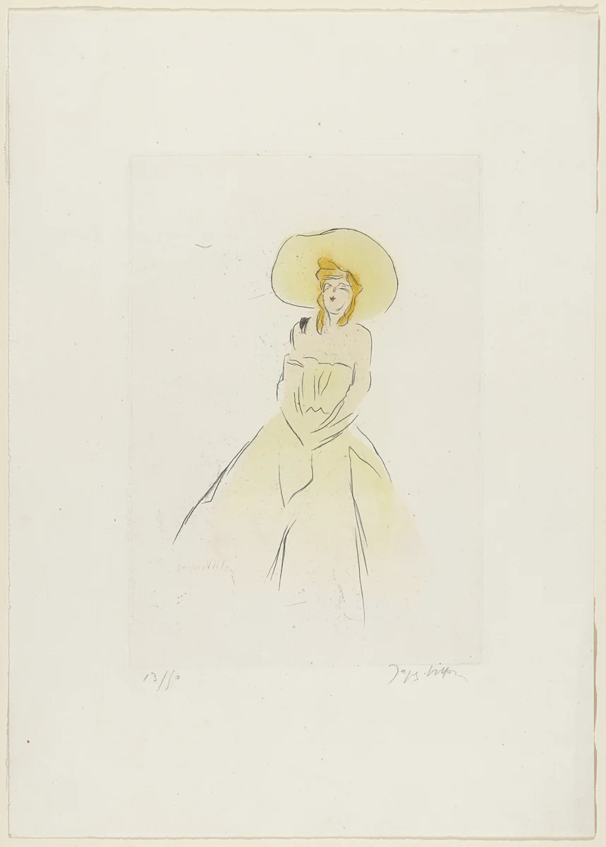 Café Concert by Jacques Villon, print, 1905