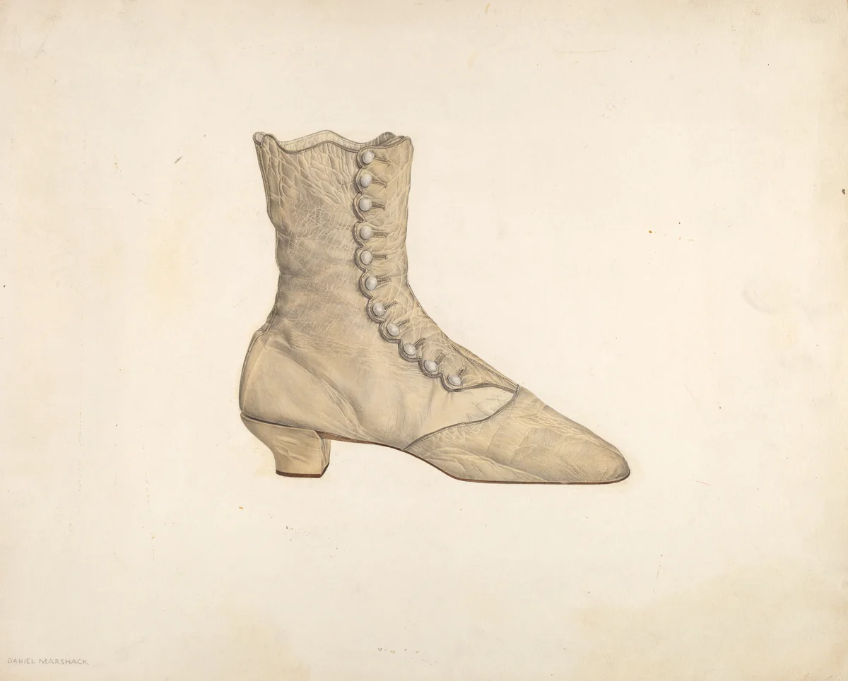 Woman's Shoe by Daniel Marshack, index of american design, 1940