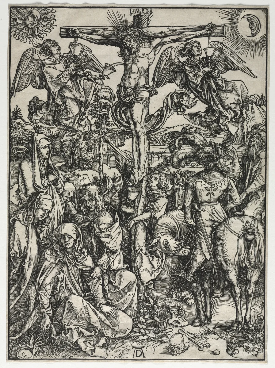 The Large Passion: The Crucifixion by Albrecht Dürer, print, 1492-1505