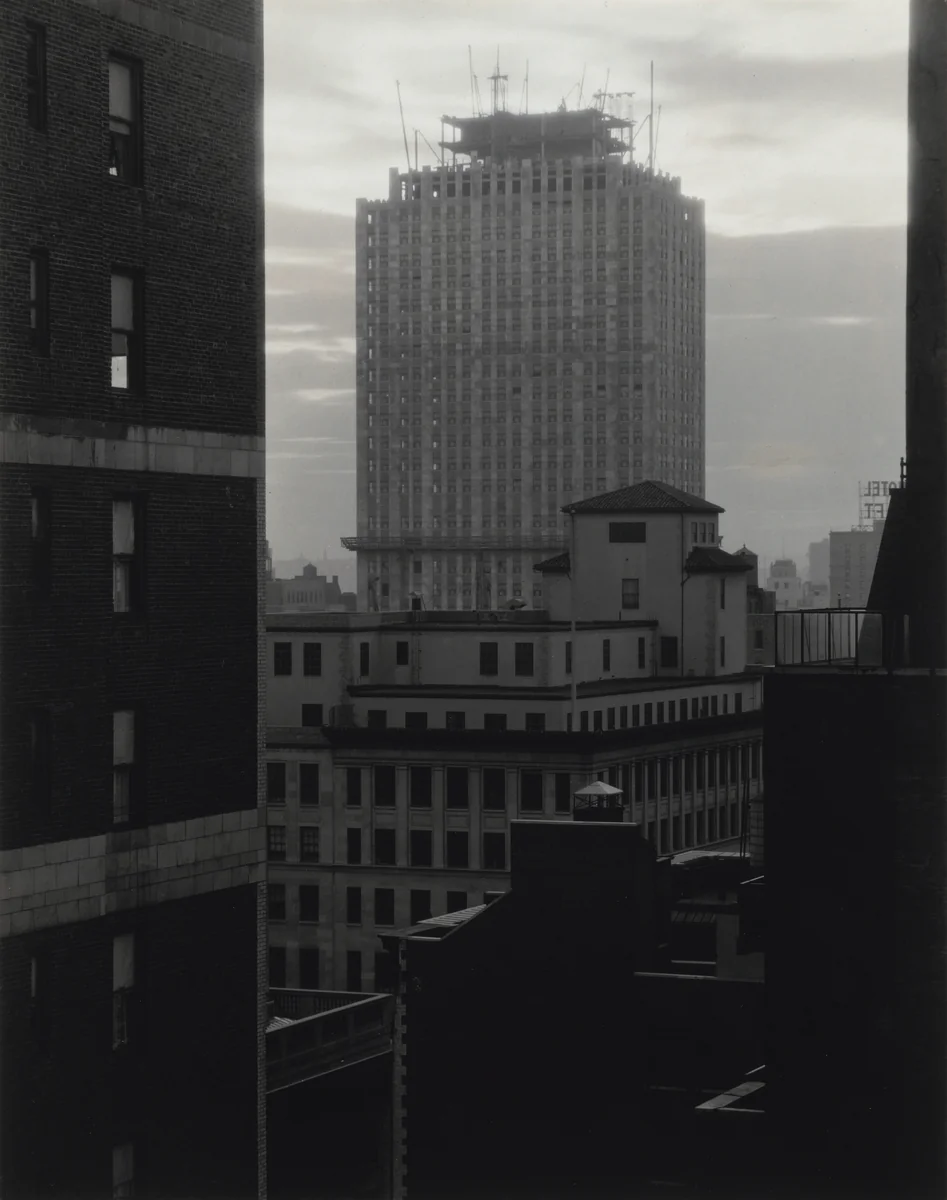 From My Window at An American Place, Southwest by Alfred Stieglitz, photograph, 1932
