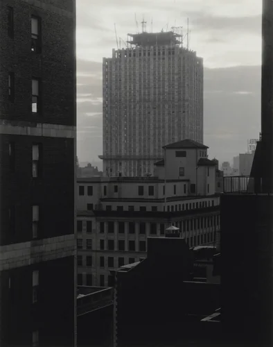 From My Window at An American Place, Southwest by Alfred Stieglitz, photograph, 1932