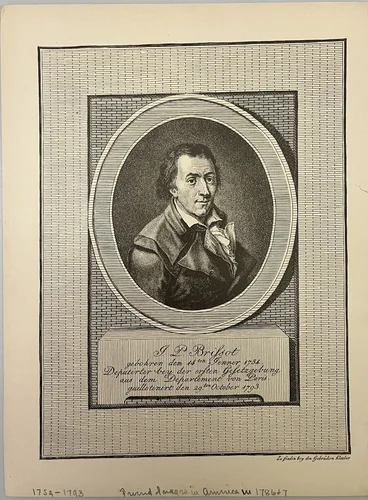 Jacques Pierre Brissot by Klauber Brothers, other, 1800-1899