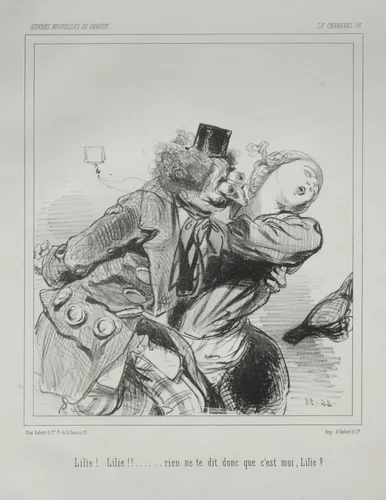 Carnaval by Paul Gavarni, print, 1824-1847