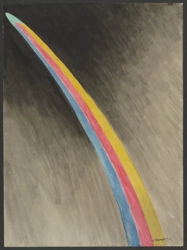 Colored Rhythm: Study for the Film by Léopold Survage, drawing, 1913
