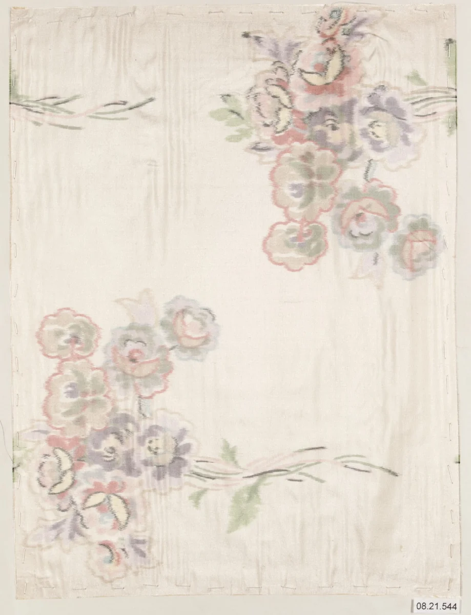 Textile sample by Unknown Designer, textile, 1900