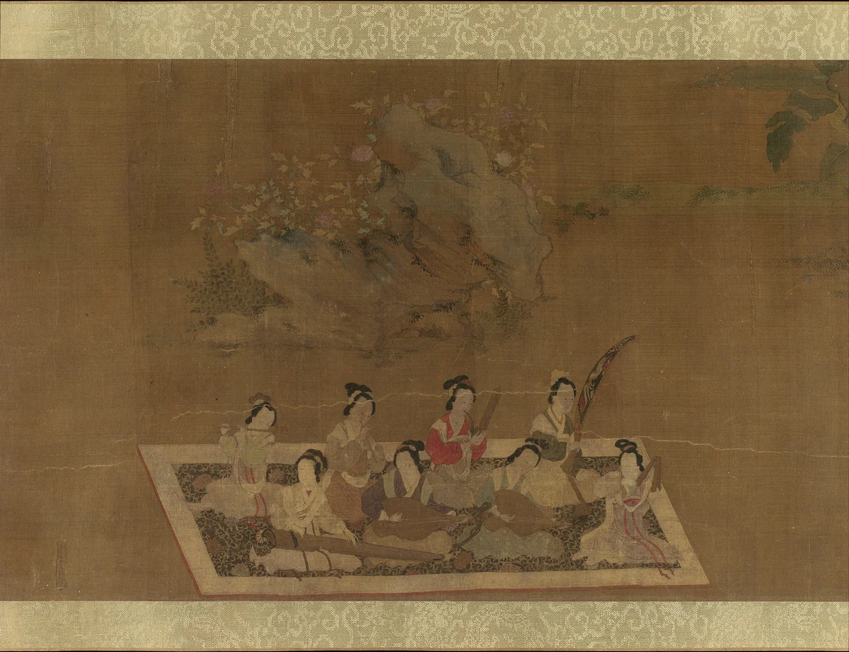 Lady Su Hui and Her Verse Puzzle by Qiu Ying (仇英), painting, 1500-1599
