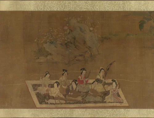 Lady Su Hui and Her Verse Puzzle by Qiu Ying (仇英), painting, 1500-1599