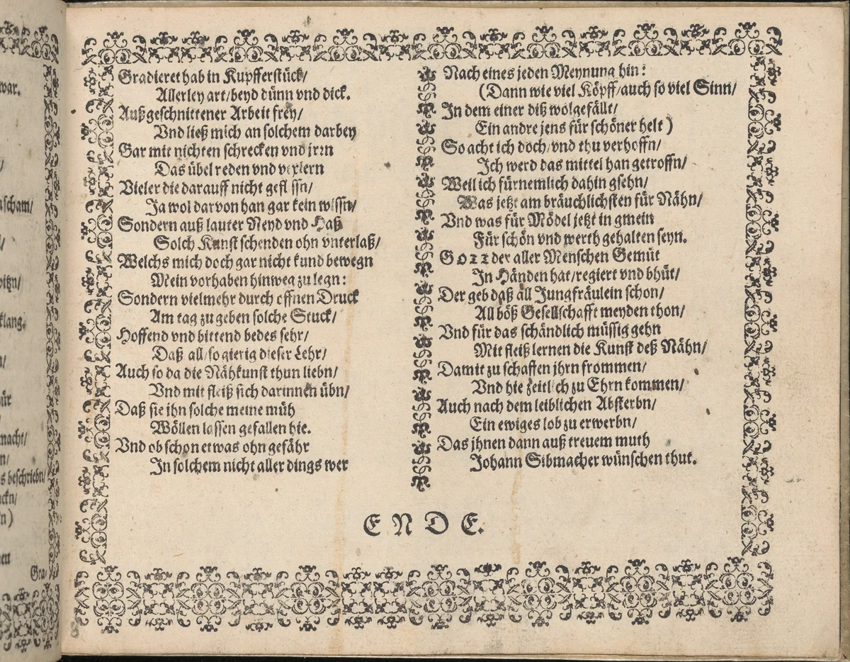Newes Modelbuch in Kupffer (Page 8r) by Johann Sibmacher, book, 1604