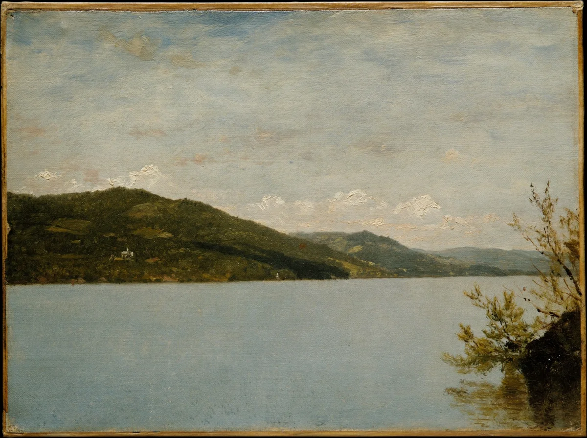Lake George, 1872 by John Frederick Kensett, artwork, 1872