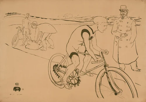 Cycle Michael by Henri de Toulouse-Lautrec, print, 1896