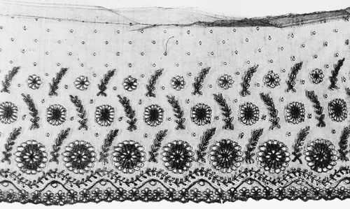 Flounce (Incomplete) by England or France, textile, 1875-1900