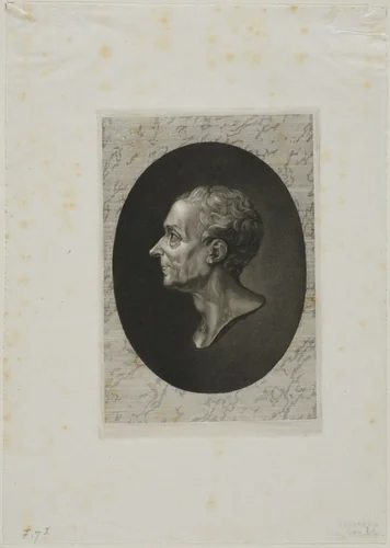 Montesquieu by Jean-Baptiste de Grateloup, print, 1755-1817