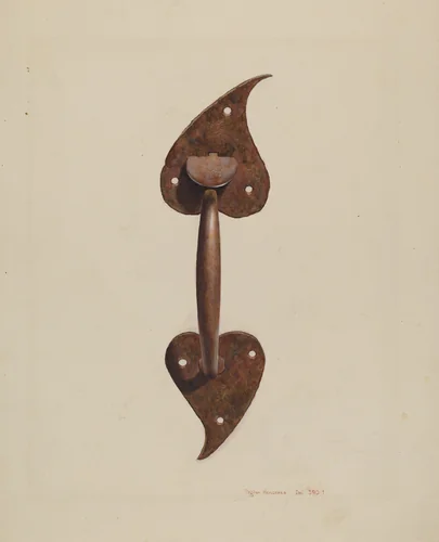 Suffolk Latch by Regina Henderer, index of american design, 1939