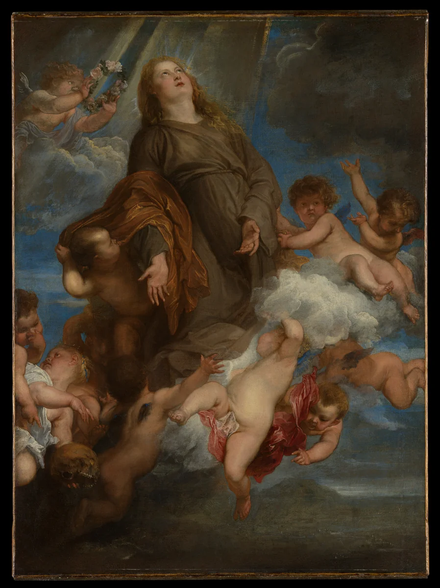 Saint Rosalie Interceding for the Plague-stricken of Palermo by Anthony van Dyck, painting, 1624