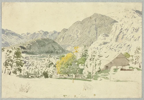 Schmolnau Near Ischl by Rudolf von Alt, painting, 1832-1905