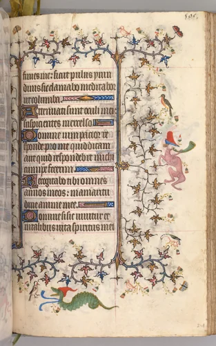 Hours of Charles the Noble, King of Navarre (1361-1425): fol. 247r, Text by Master of the Brussels Initials and Associates, book, 1400-1410