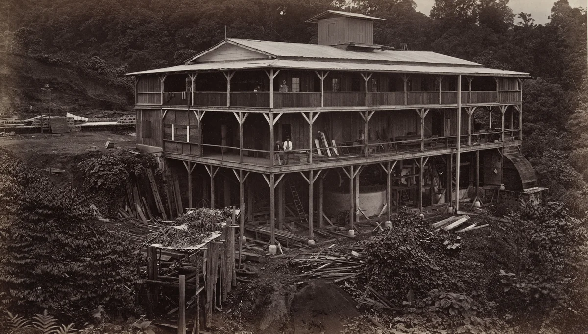 Residence of Administrator Whitney, Las Nubes by Eadweard Muybridge, photograph, 1875
