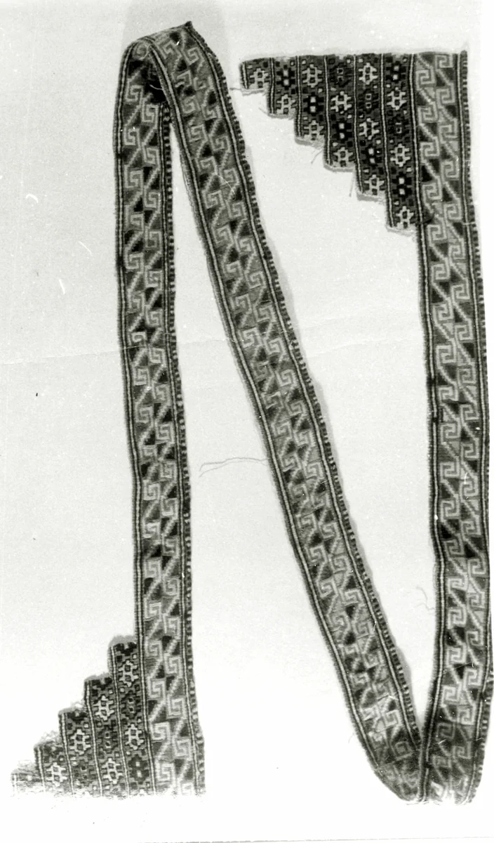 Border (From a Garment) by Moche-Wari, textile, 500-1476