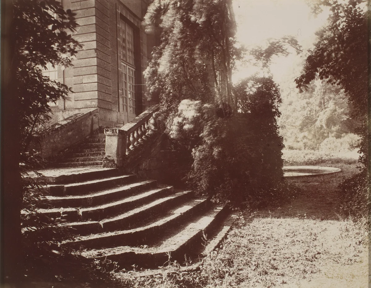 Parc de Sceaux by Eugène Atget, photograph, 1925