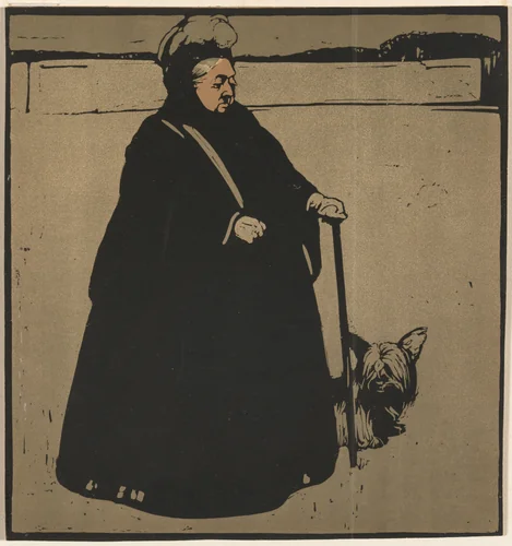 Twelve Portraits: H. M. the Queen by William Nicholson, print, 1897