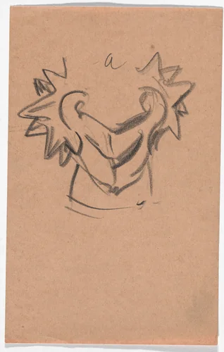 Preliminary costume design for "A Midsummer Night's Dream" at the Heidelberg Festival by Hans Poelzig, architecture, 1926