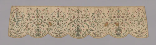 Valance by England, textile, 1701-1800