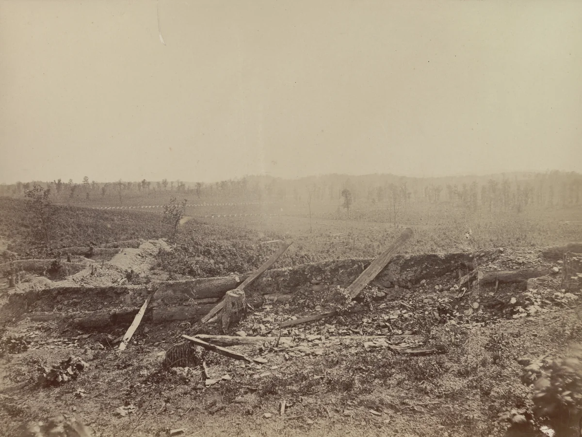 From Lookout Mountain by George N. Barnard, photograph, 1866