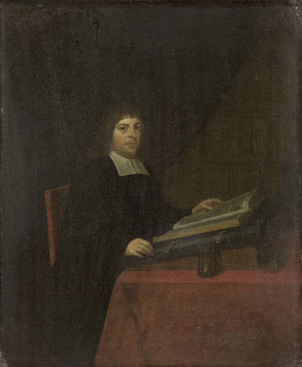 Portrait of a Minister by Roelof Koets, painting, 1668