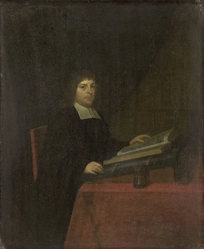 Portrait of a Minister by Roelof Koets, painting, 1668