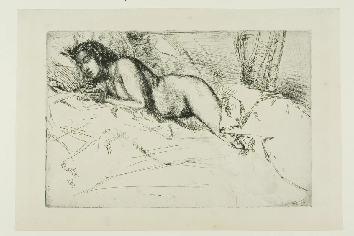 Venus by James McNeill Whistler, print, 1859