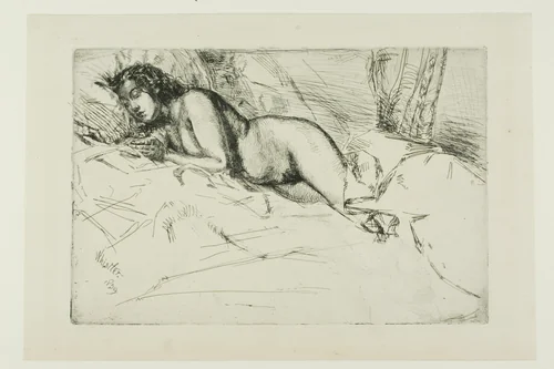 Venus by James McNeill Whistler, print, 1859