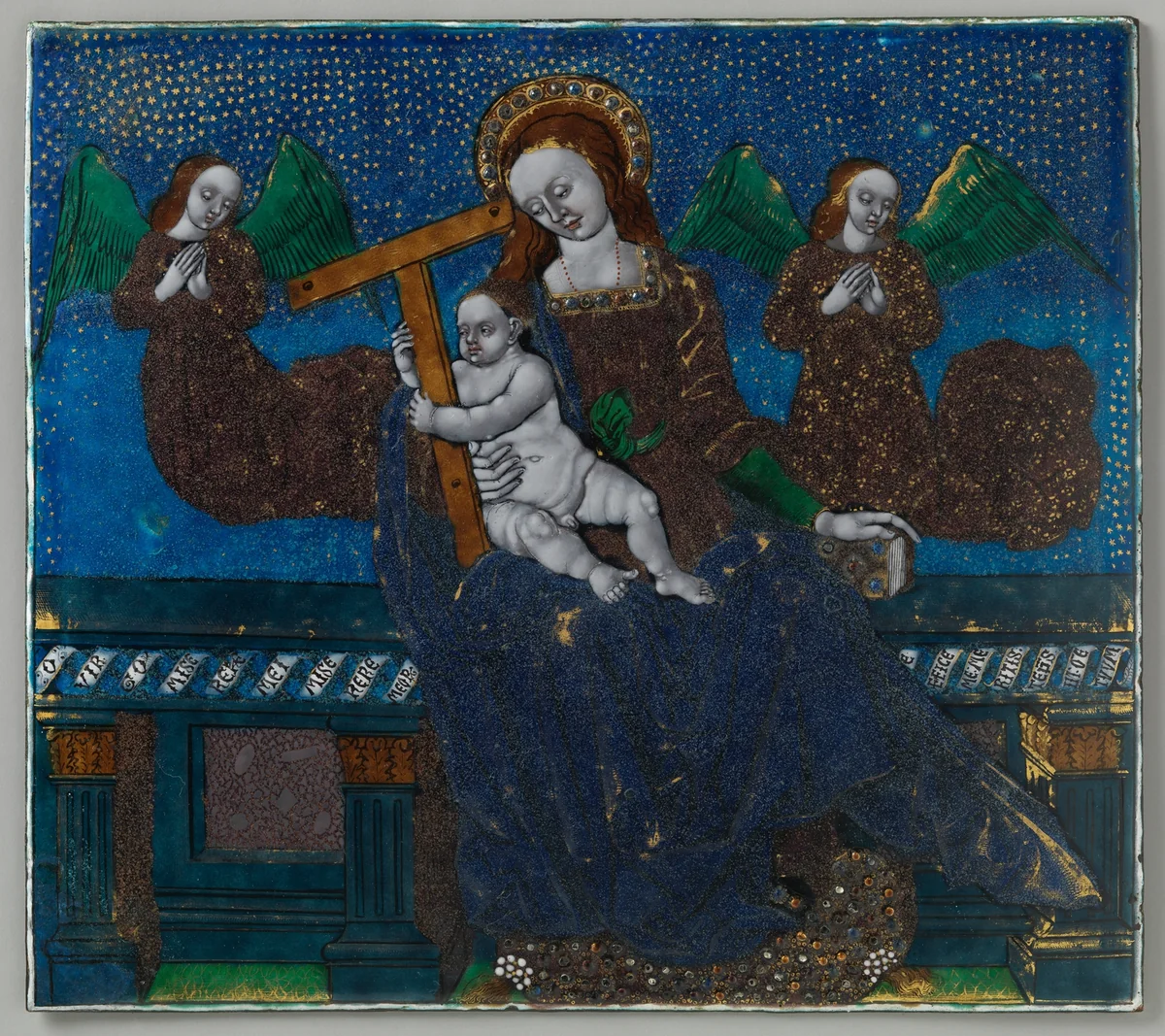 Plaque with the Virgin and Child by Master of the Triptych of Louis XII, other, 1450-1525