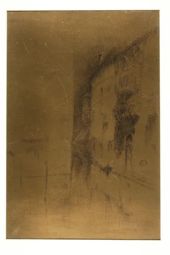 Nocturne: Palaces by James McNeill Whistler, metalwork, 1879-1880