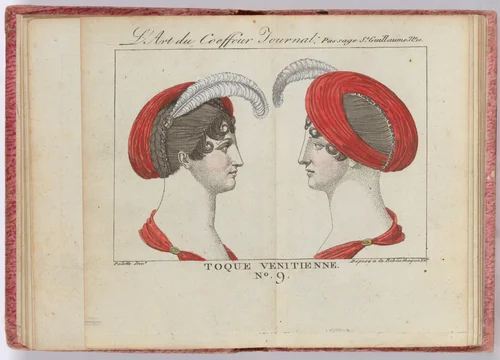 L'Art de Coeffure, Journal by J. N. Palette, book, 1803