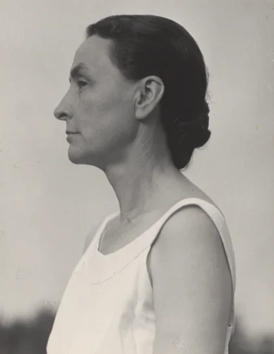 Georgia O'Keeffe by Alfred Stieglitz, photograph, 1933